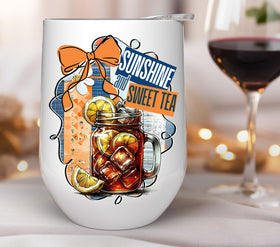 Sunshine and sweet tea UV DTF Decals