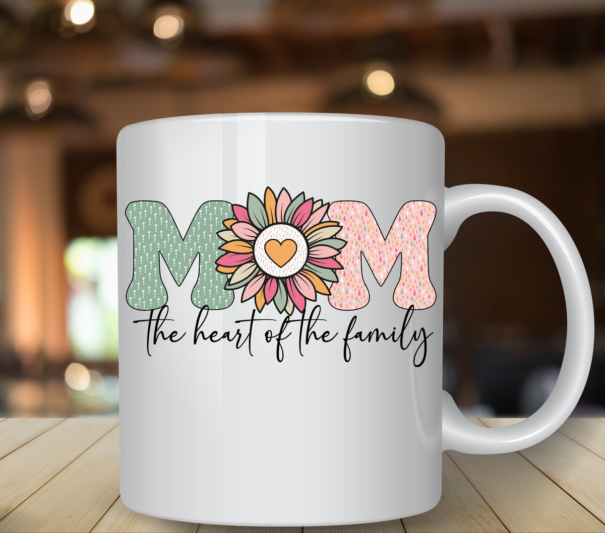 The heart of the family UV DTF Decals