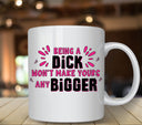 Won't make yours any bigger UV DTF Decals