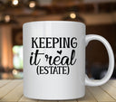 Keeping it Real estate UV DTF Decals