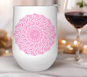 Zero fucks given mandala UV DTF Decals- 5 color options