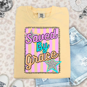Saved by Grace DTF Transfers