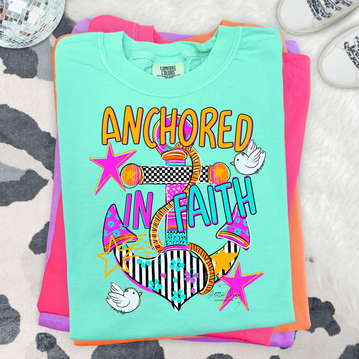 Anchored in Faith DTF Transfers