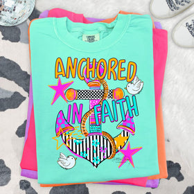 Anchored in Faith DTF Transfers