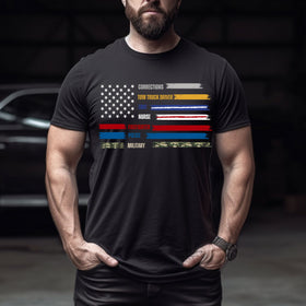 Emergency Responders Flag DTF Transfers
