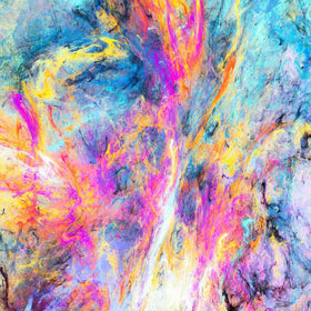 Dynamic And Colorful Background - Adhesive Vinyl