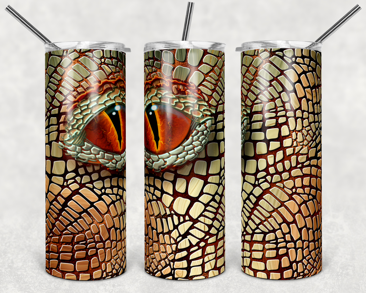 Dragon Eye Vinyl wrap 20oz straight