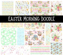 Easter Morning Doodle Patchwork Set