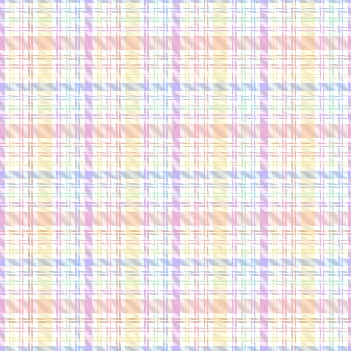 Easter Plaid - Adhesive Vinyl