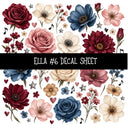 Ella UV DTF Decal sheets 12 Designs available