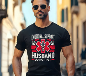 Emotional support husband #3 DTF Transfers