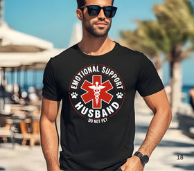 Emotional support husband #4 DTF Transfers