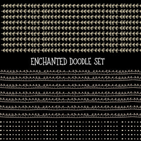 Enchanted Doodle Patchwork Set
