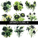 Enchanted Floral UV DTF Decal sheets 3 to choose from