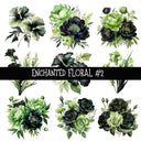 Enchanted Floral UV DTF Decal sheets 3 to choose from