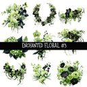 Enchanted Floral UV DTF Decal sheets 3 to choose from
