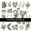 Evergreen Christmas UV DTF Decal sheets 10 Designs available