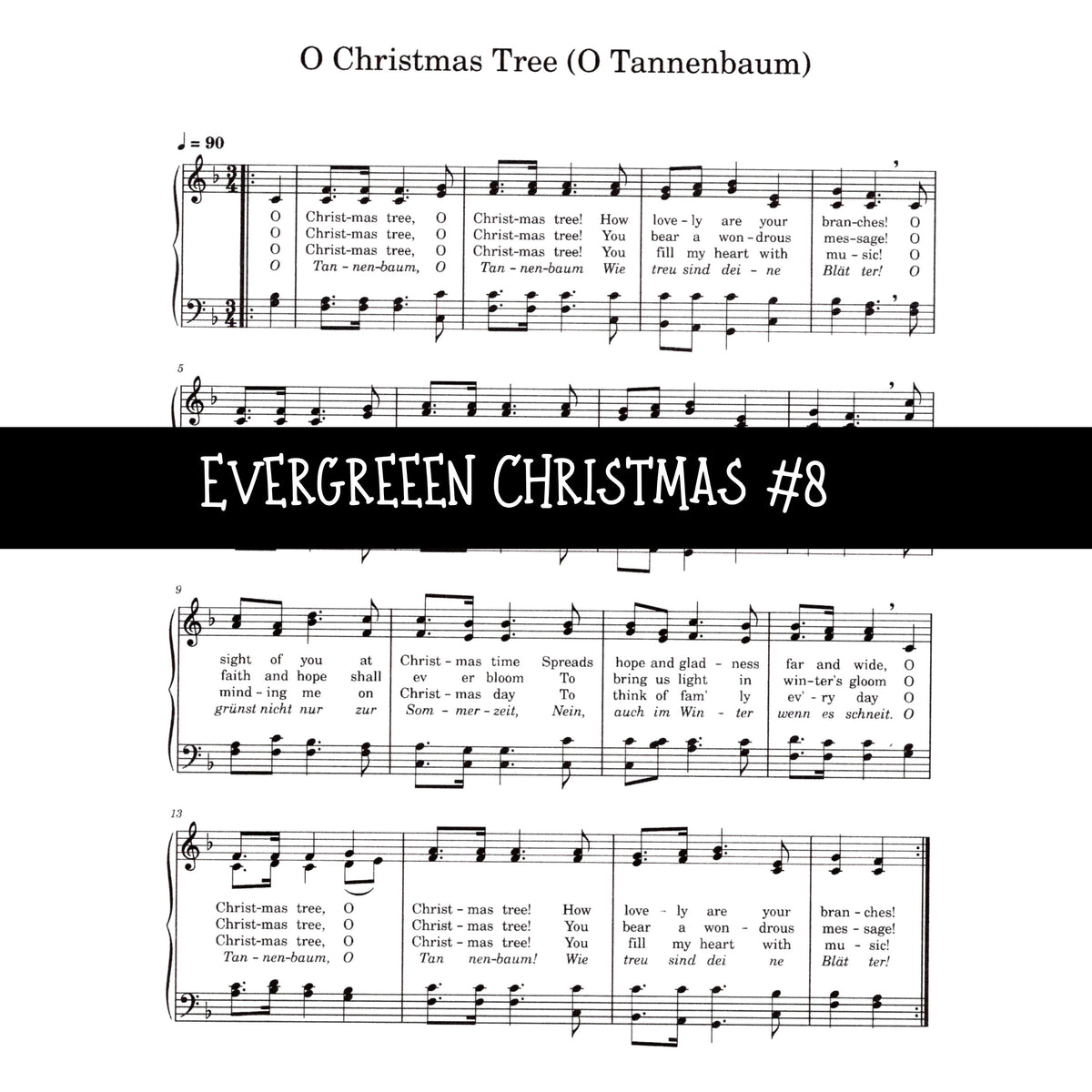 Evergreen Christmas UV DTF Decal sheets 10 Designs available