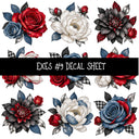 Exes UV DTF Decal sheets 11 Designs available