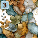 Fable and Foil collection- 2 sizes vinyl sheets-18 designs available