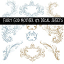 Fairy God Mother Torn Pages UV DTF Decal sheets 6 Designs available