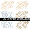 Fairy God Mother Torn Pages UV DTF Decal sheets 6 Designs available