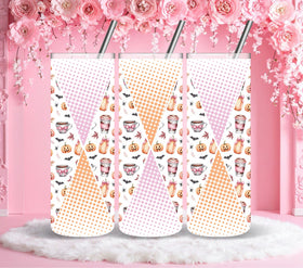 PSL Halloween Precut Diamonds vinyl tumbler wraps