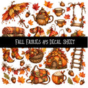 Fall Fairies UV DTF Decal sheets 12 Designs available