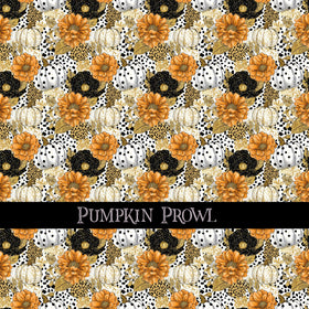 Pumpkin Prowl 12x12 vinyl sheet