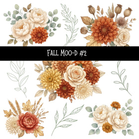 Fall Moo-d UV DTF Decal sheets 2 Designs available