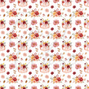 Fall Pumpkins and Floral Adhesive Vinyl