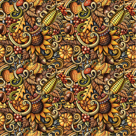 Fall Harvest - Adhesive Vinyl