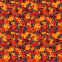 Fall Leaves On Gray - Adhesive Vinyl