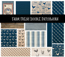 Farm Fresh Doodle Patchwork Set