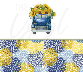 Farm Fresh Sunflowers Wrap, 12 x 12