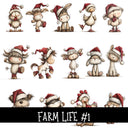 Farm Life UV Decal sheets 2 to choose from