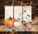 Farmhouse Pumpkin vinyl tumbler wraps 4 Designs