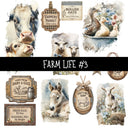 Farm Life torn Pages UV DTF Decal sheets 3 designs available