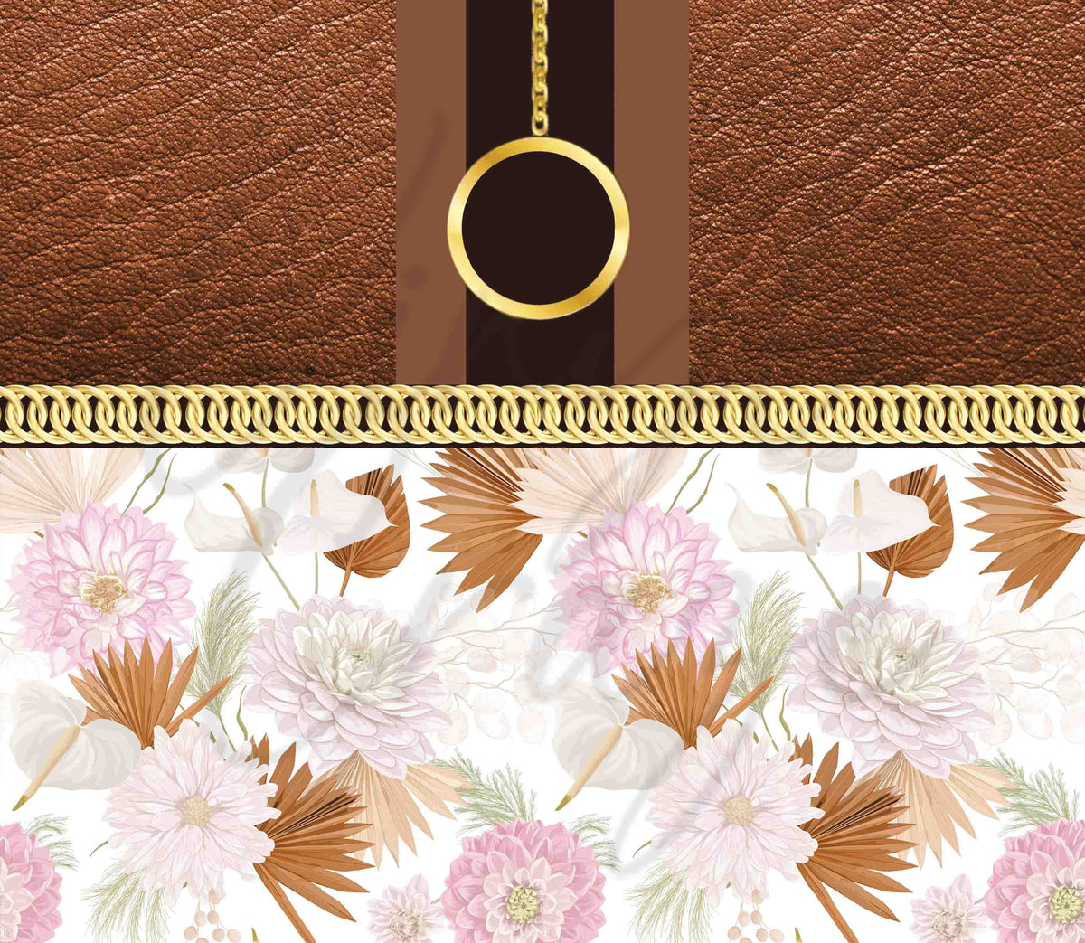 Fashion Bag 20 or 30 oz Skinny Adhesive Vinyl Wrap