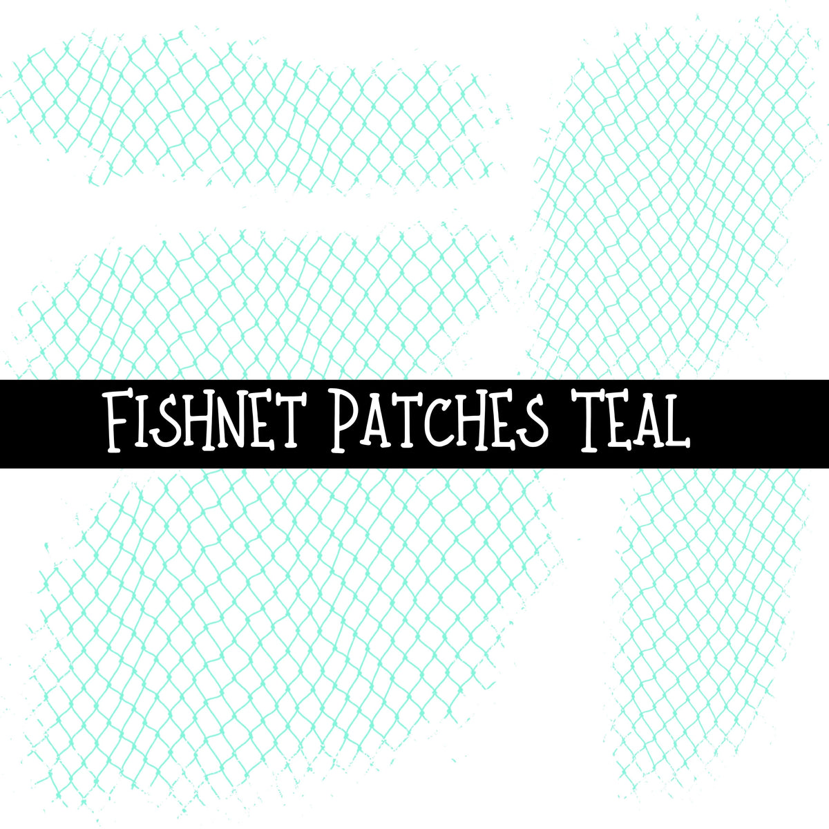 Fishnet Patches UV DTF Decal sheet 7 Colors available