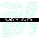 Fishnet Patches UV DTF Decal sheet 7 Colors available