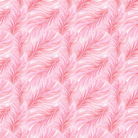 Flamingo Feathers - Adhesive Vinyl