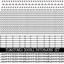 Flinstones Doodle Patchwork Set