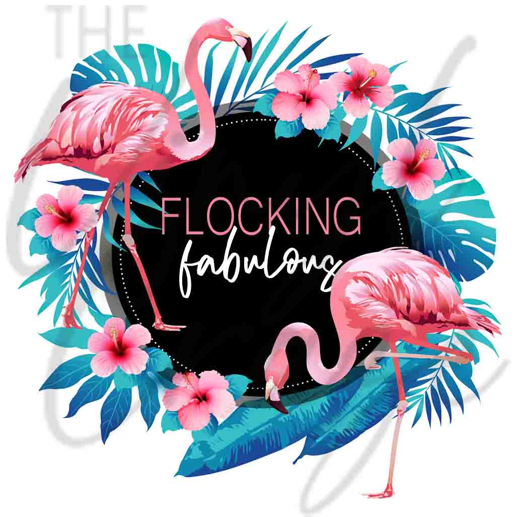 Flocking Fabulous UV DTF Decal – Kraft Craze