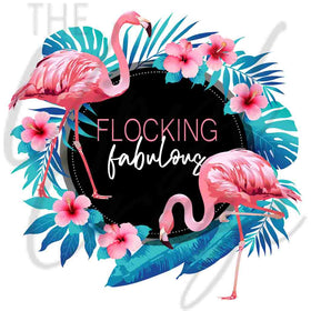 Flocking Fabulous UV DTF Decal