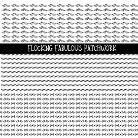 Flocking Fabulous Doodle Patchwork Set