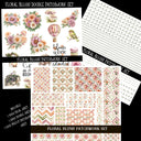 Floral Blush Doodle Patchwork Set