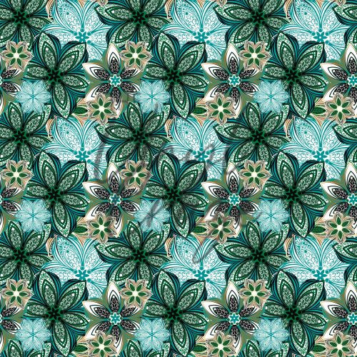 Floral Mandala - Adhesive Vinyl