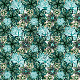 Floral Mandala - Adhesive Vinyl