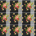 Floral and Stripes Adhesive Vinyl